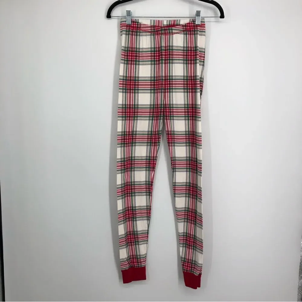 THE CHILDREN’S PLACE Kids‎ Christmas Tartan Snug Fit Cotton Pajama Pants 14